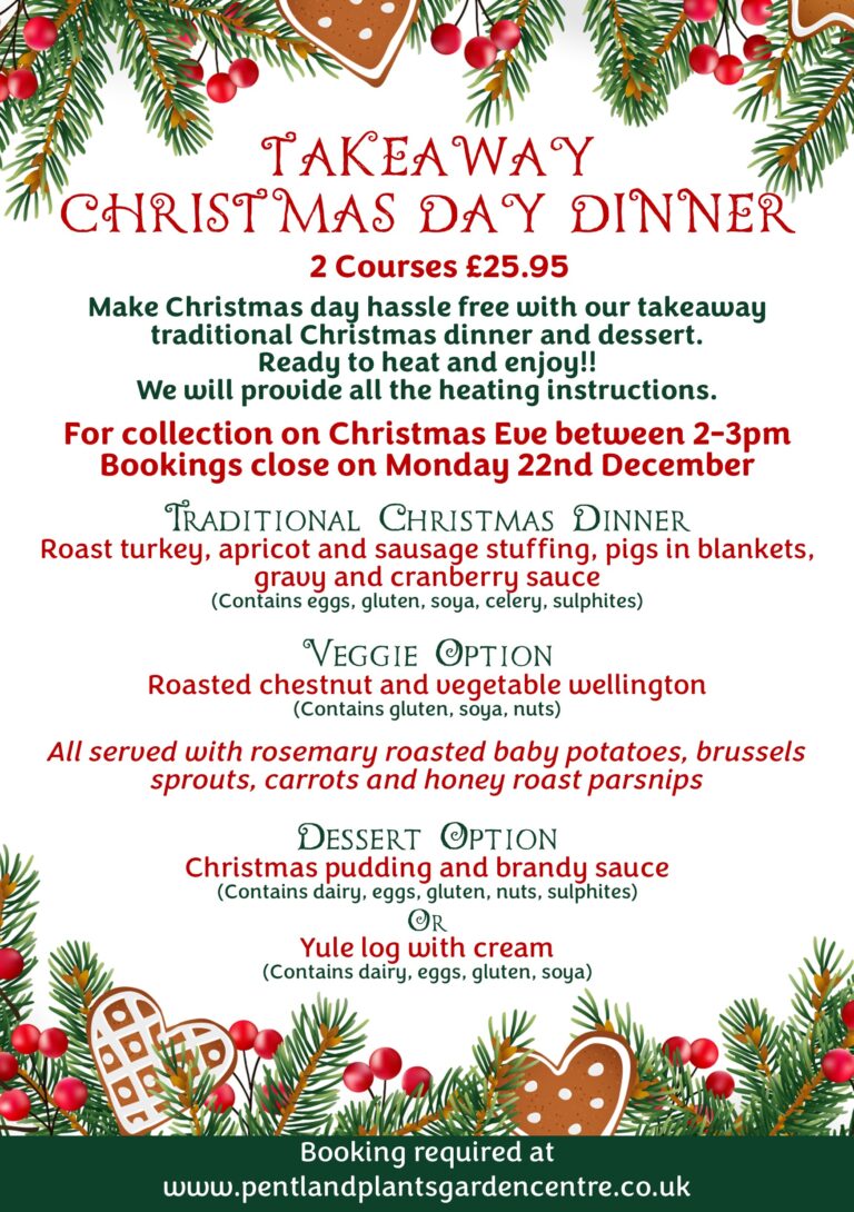 Takeaway Christmas Dinner 2025