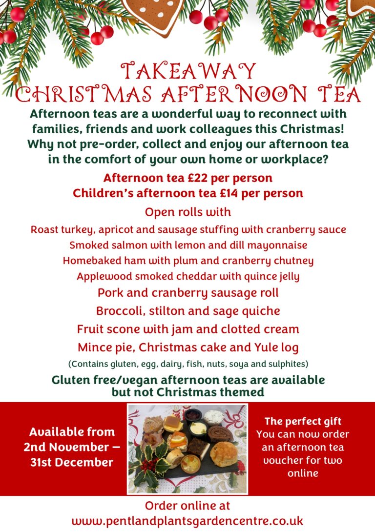 Christmas Takeaway Afternoon Tea
